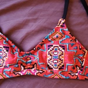 Mossimo XS Aztec (tribal) bikini top